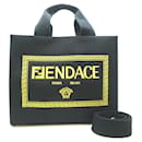 Versace Fendace 2Way Tote Women's Bag