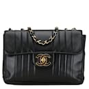 Bolsa de ombro Chanel Mademoiselle Coco Mark Double Flap Chain