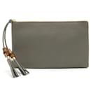 GUCCI Bamboo Tassel Clutch Bag - Gucci