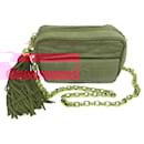 Chanel CC Mark Red Shoulder Bag