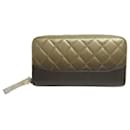 Chanel Gradation Zip Around Long Wallet