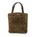 Chanel braune Leder-Tote