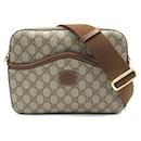 Borsa a spalla Gucci GG Supreme Interlocking G