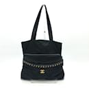 Bolso tote pequeño de grosgrain Matelassé Chanel