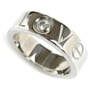 Cartier K18WG White Gold Love Ring