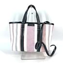 Borsa a Spalla Balenciaga 671404 Stripe 2WAY