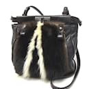 Borsa a spalla Fendi 8BT161 marrone