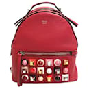 Fendi 8BZ038 Valentine Limited Color Studs Backpack