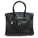 Hermes Birkin 30 Black Handbag - Hermès