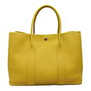 Bolsa Tote Hermes Garden Party PM Jaune Ambre - Hermès