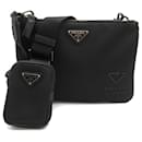 Prada Black Nylon Shoulder Bag