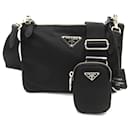 Prada Black Nylon Shoulder Bag