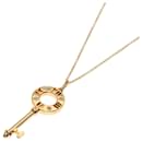 Collar de diamante Tiffany Atlas Key 4P en oro rosa de 18K - Tiffany & Co