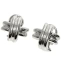 Tiffany Signature Silver Clip Earrings - Tiffany & Co