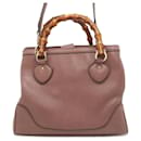 Gucci Handbag Diana Bamboo Leather