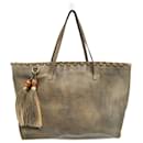 Sac fourre-tout en cuir Gucci Bamboo