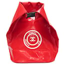 Mochila de vinilo impermeable Chanel CC Cocomark