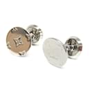 Louis Vuitton Silver Metal Cufflinks