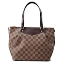 Bolsa de Ombro Damier Ebene Louis Vuitton