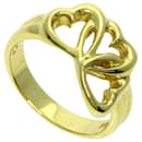 Bague Triple Cœur Tiffany & Co. en or jaune 18K