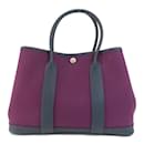 Sac à main violet Hermes Garden TPM - Hermès