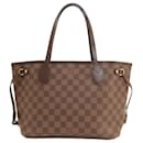 Bolso tote Louis Vuitton Neverfull PM Damier Ebene