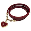 Louis Vuitton Red Charm Bracelet