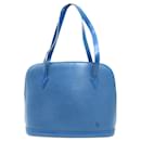 Bolso tote de cuero Epi azul Toledo Louis Vuitton