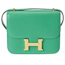 Bolso de hombro Hermes Constance 3 18 Miroir Mint B Stamp - Hermès