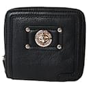 Portafoglio bi-fold in pelle nera Marc by Marc Jacobs