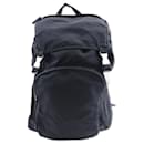 Prada V235 Nylon Black Backpack