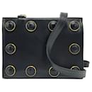 Versace Black Leather Shoulder Bag