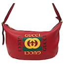 Gucci 523588 Half Moon Print Shoulder Bag