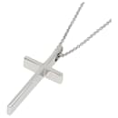 Tiffany Metro Cross Necklace in 18K White Gold - Tiffany & Co