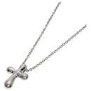 Colar Tiffany Cross em Platina PT950 - Tiffany & Co