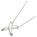 Tiffany Paloma Picasso Kiss Necklace in Platinum - Tiffany & Co