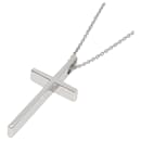 Collar Tiffany Metro Cross en oro blanco de 18 quilates - Tiffany & Co