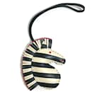 Hermes Zebra Bag Strap Key Holder Charm - Hermès