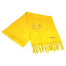 Hermes H-Robot 24 Fringe Scarf in Yellow - Hermès