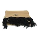 Chanel Brown Cashmere Scarf