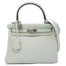 Hermes Kelly 25 Handbag in Green Pastel - Hermès