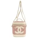 Bolsa de ombro Vanity Chanel em tweed