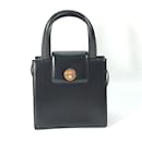 Sac à main en cuir noir Bvlgari - Bulgari