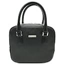 Burberry Inside Check Handbag in Black