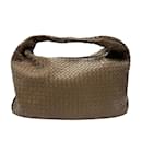 Braune Lederhandtasche von Bottega Veneta