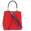 Louis Vuitton Neonoe Red Blue Coquelicot Epi Leather Bag