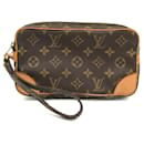 Louis Vuitton Monogram Marly Dragonne PM Clutch Bag