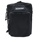 Balenciaga Black Nylon Shoulder Bag