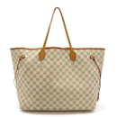 Louis Vuitton Damier Azur Neverfull GM Tote Bag