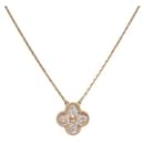 Van Cleef & Arpels Alhambra 18K Rose Gold Necklace